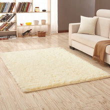 Load image into Gallery viewer, Free shipping 80 x 120cm Thickened washed silk hair non-slip carpet living room rug coffee table blanket bedroom yoga mat