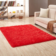 Load image into Gallery viewer, Free shipping 80 x 120cm Thickened washed silk hair non-slip carpet living room rug coffee table blanket bedroom yoga mat